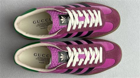 adidas gazelle gucci purple|Adidas x Gucci jewelry.